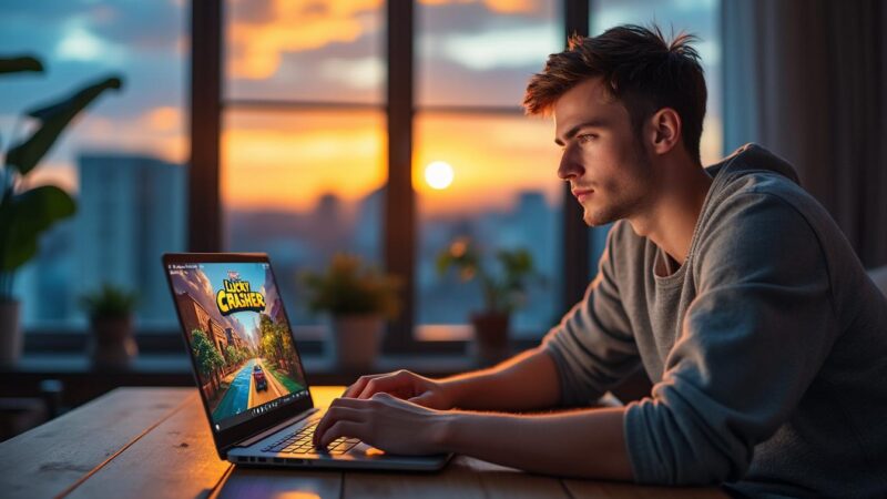 Comment jouer gratuitement à Lucky Crasher : Guide pour débutants