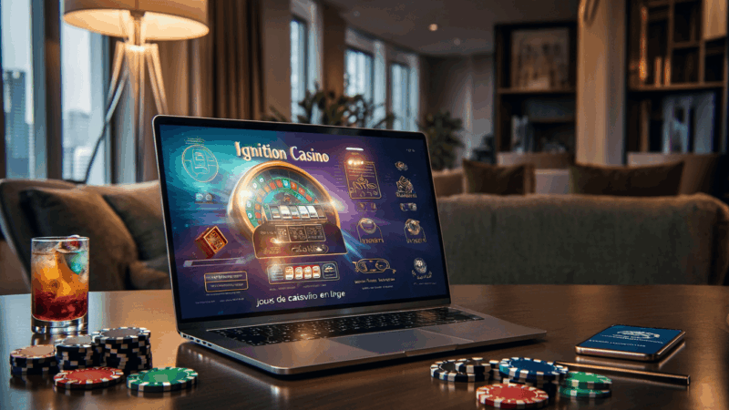 Ignition Casino : Plongée dans l&rsquo;univers des jeux de casino en ligne