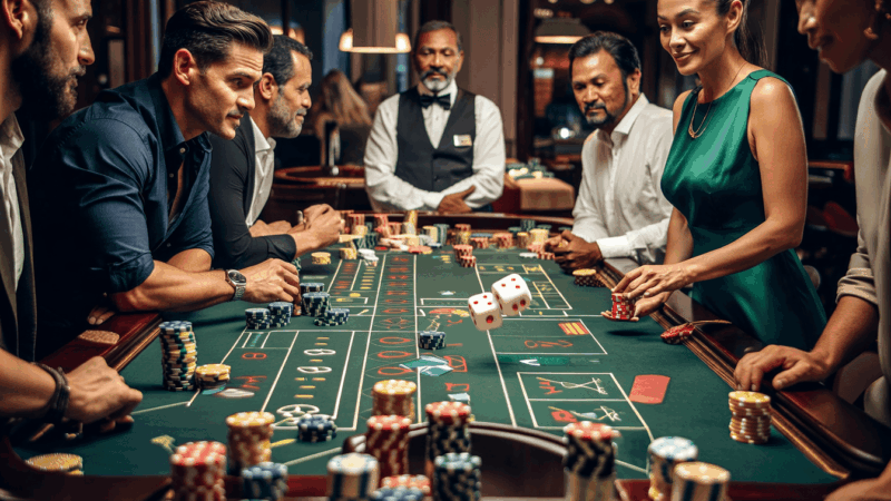 Les règles du craps en détail : Stratégies pour améliorer vos chances