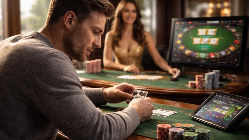 Les avantages de jouer au live Casino Hold’em par rapport aux jeux en ligne classiques