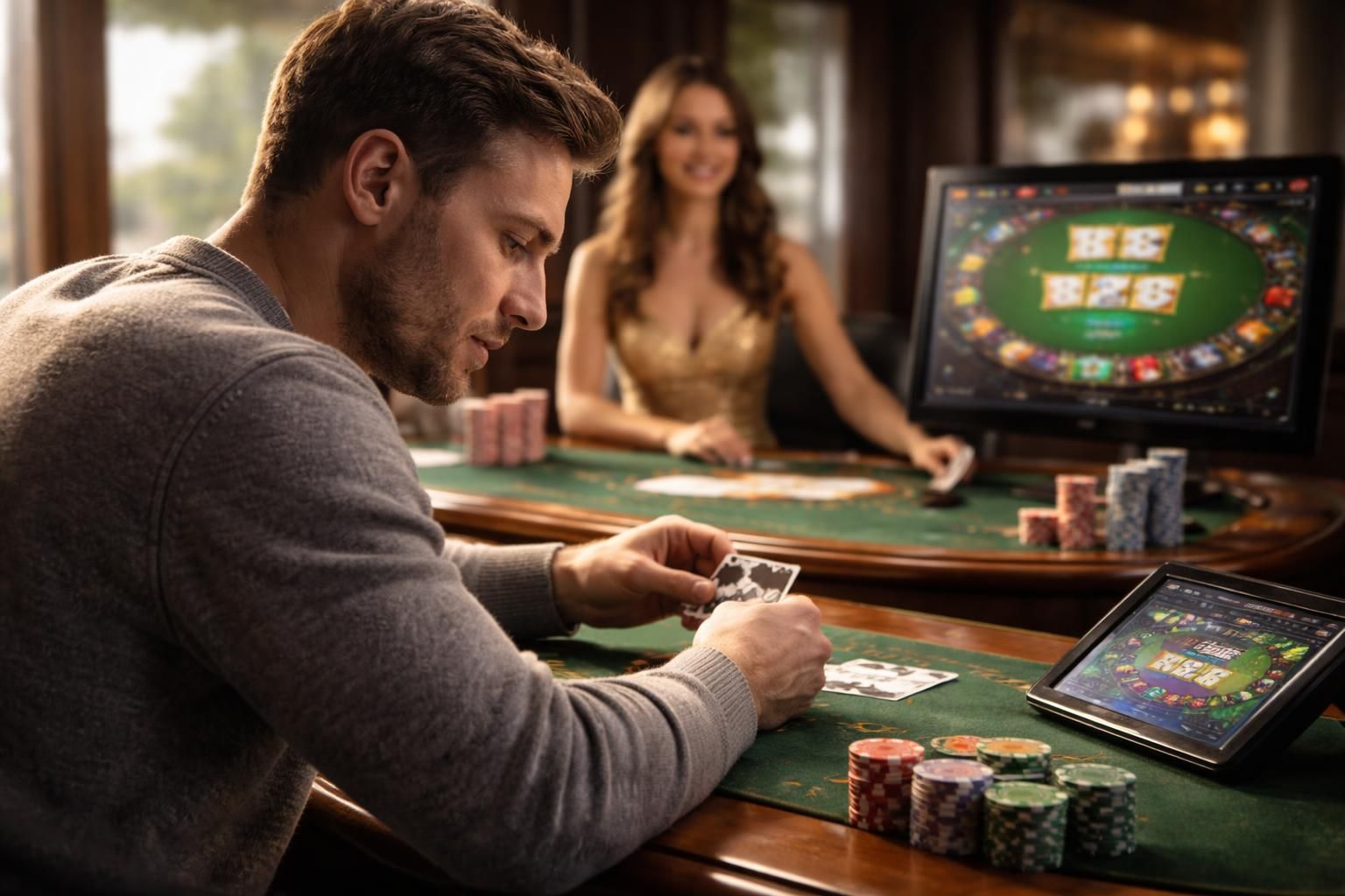 Les avantages de jouer au live Casino Hold’em par rapport aux jeux en ligne classiques