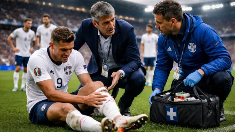 Les impacts des blessures sur les pronostics pour l&rsquo;Euro : ce qu&rsquo;il faut savoir