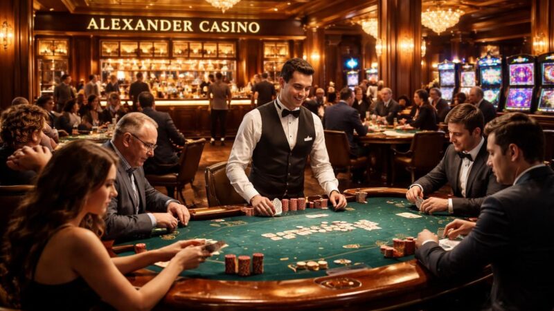 Pourquoi l&rsquo;Alexander casino est la destination idéale pour les amateurs de jeux