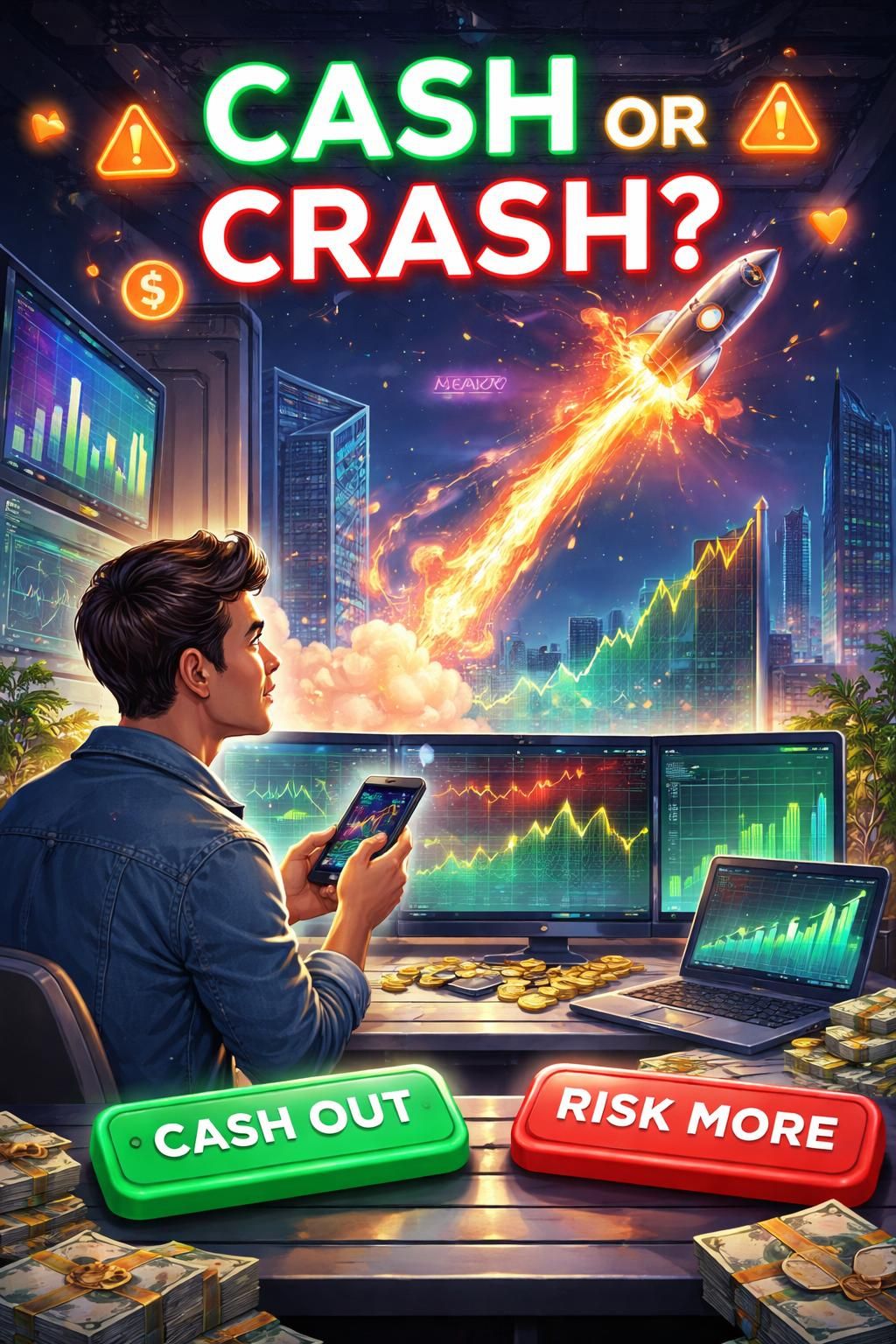 découvrez comment le concept innovant de cash or crash peut révolutionner votre stratégie d'investissement en optimisant vos gains et en minimisant les risques.